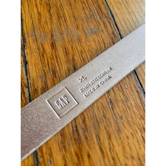GAP Skinny Metallic Rose Gold Belt sz XL - Picture 6 of 10
